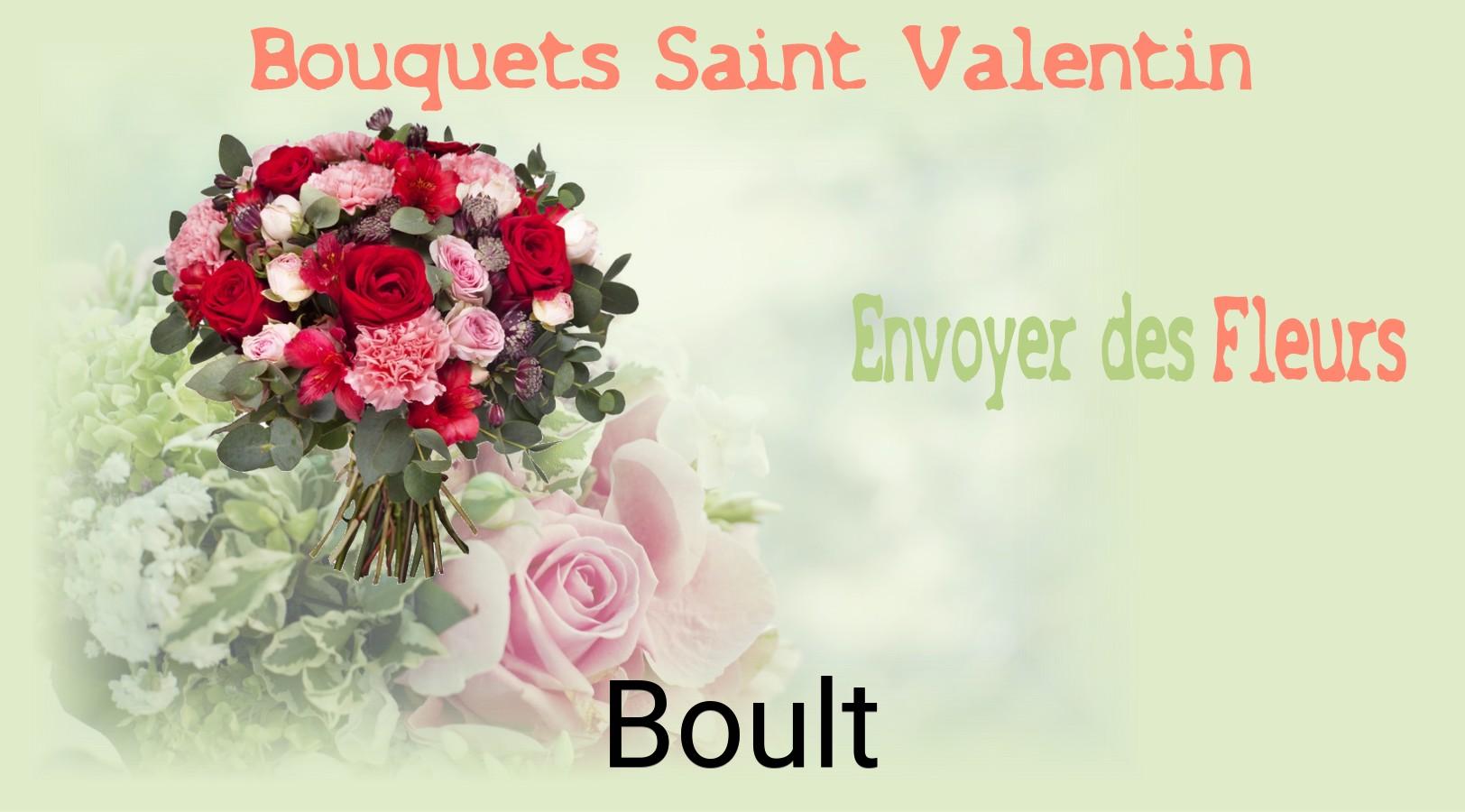 Roses de Saint-Valentin livrées à Boult